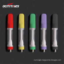 2021 customized color ceramic coil full ceramic cbd cartridge